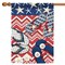 Toland Home Garden Stars and Stripes Summer Flip-Flops Patriotic Outdoor Flag - 40" x 28"